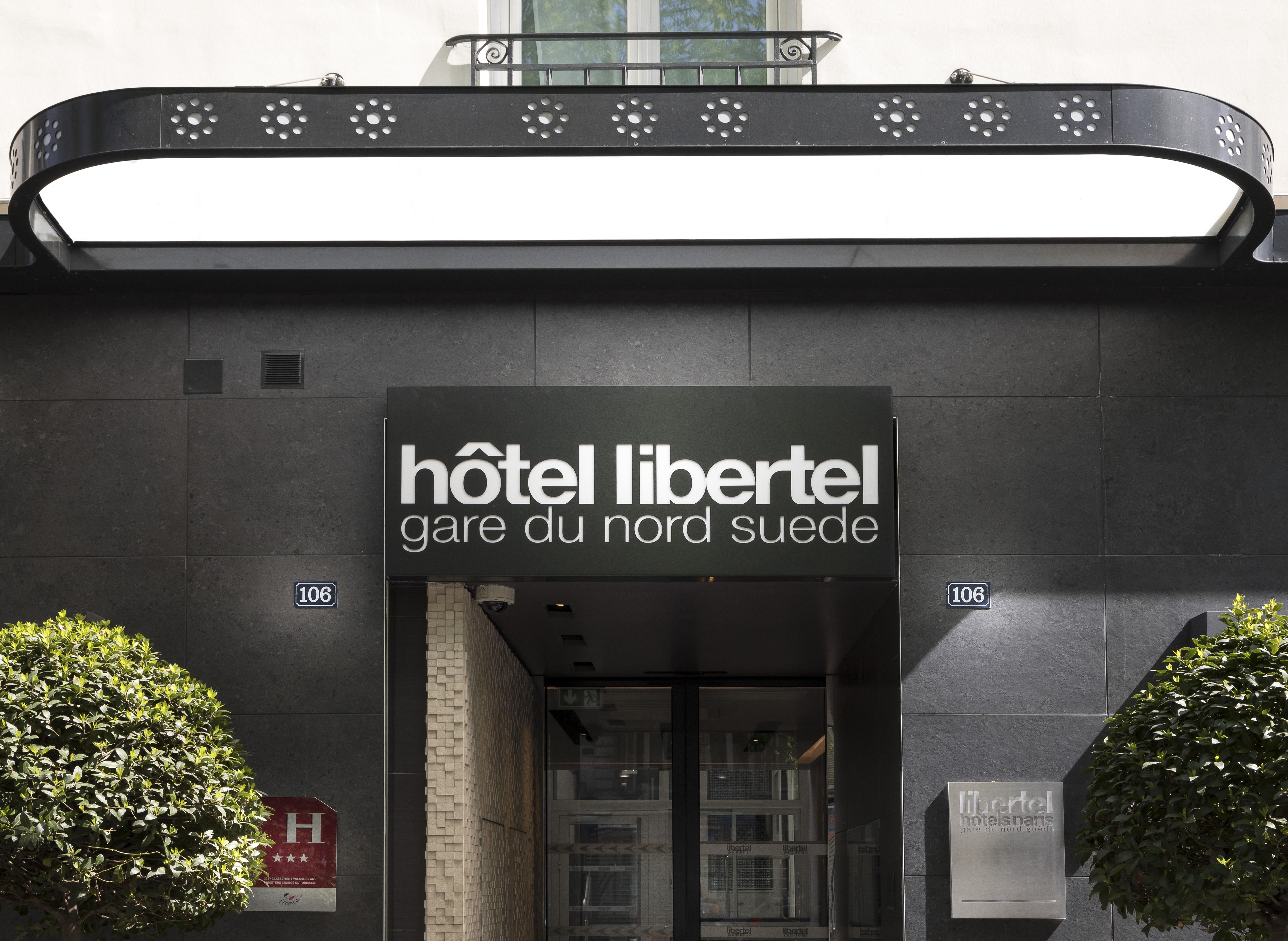 Libertel Gare Du Nord Suede Hotel Paris Eksteriør billede