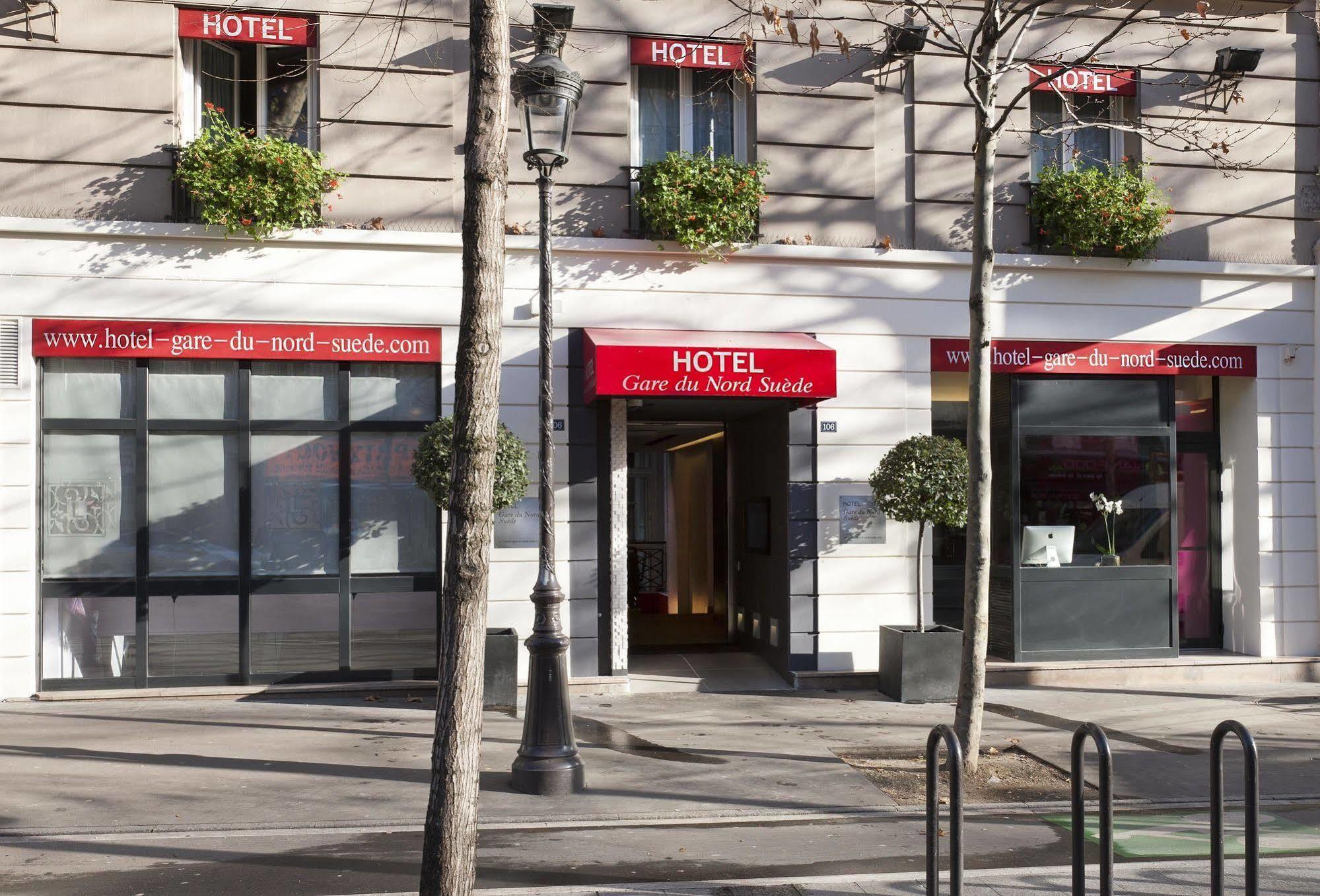 Libertel Gare Du Nord Suede Hotel Paris Eksteriør billede